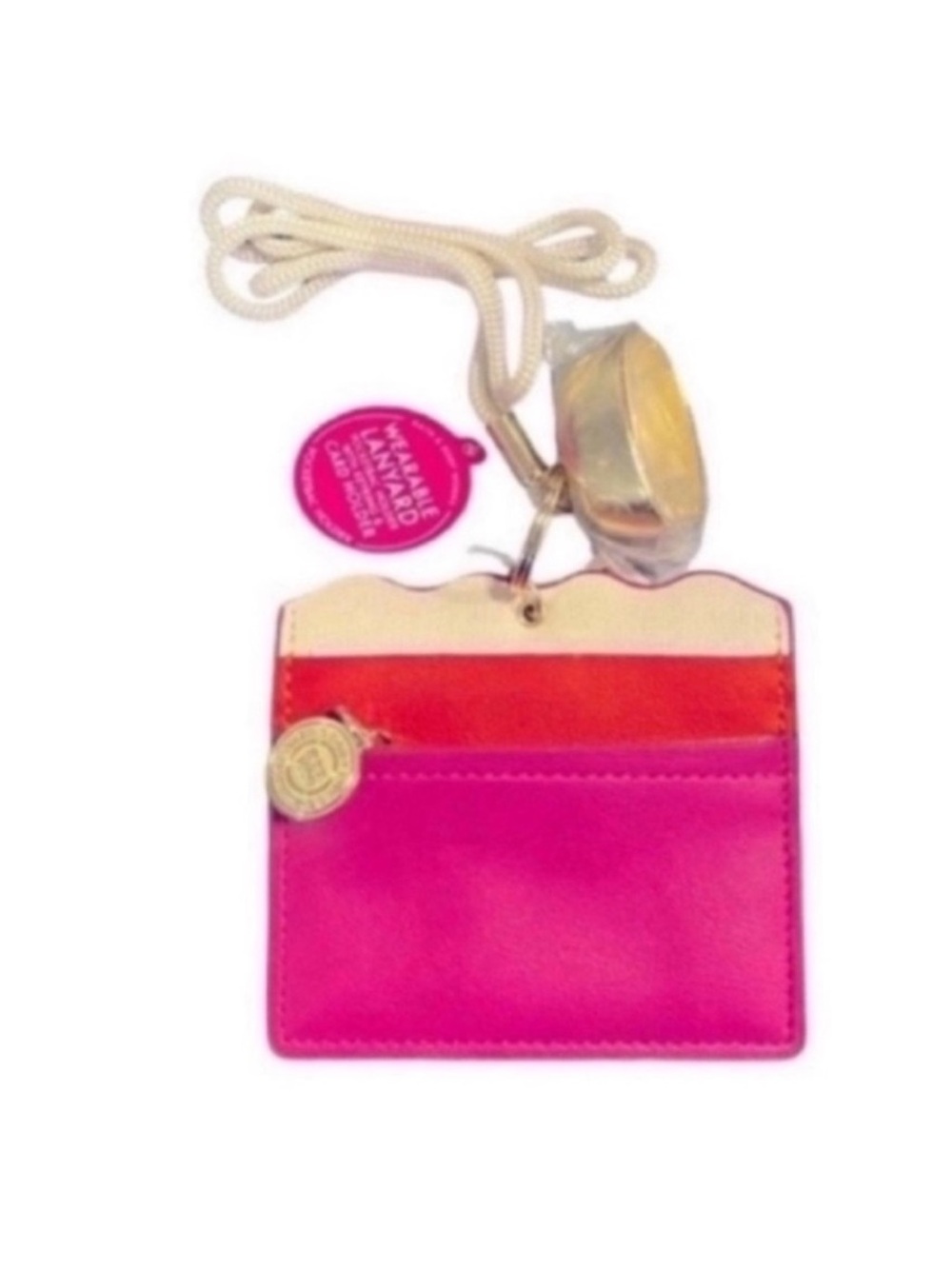 Wearable Lanyard Pocketbac Holder Key Ring and Card Holder